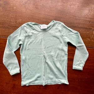 Mint Hanna Andersson Long-Sleeve Tee